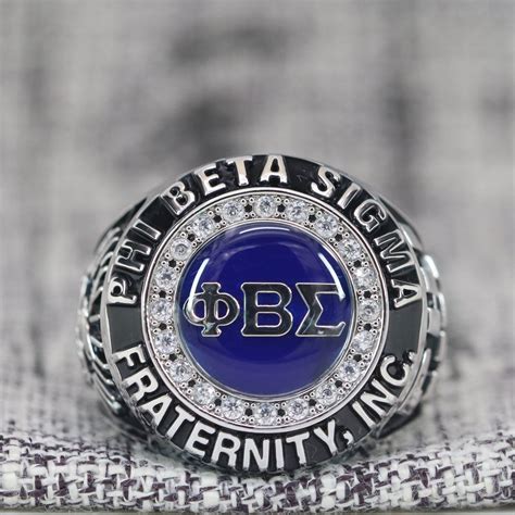 phi beta sigma fraternity rings.